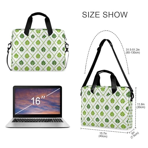 Bolsa para laptop ALAZA Clover Grid 13-15.6 pulg. miniatura 4