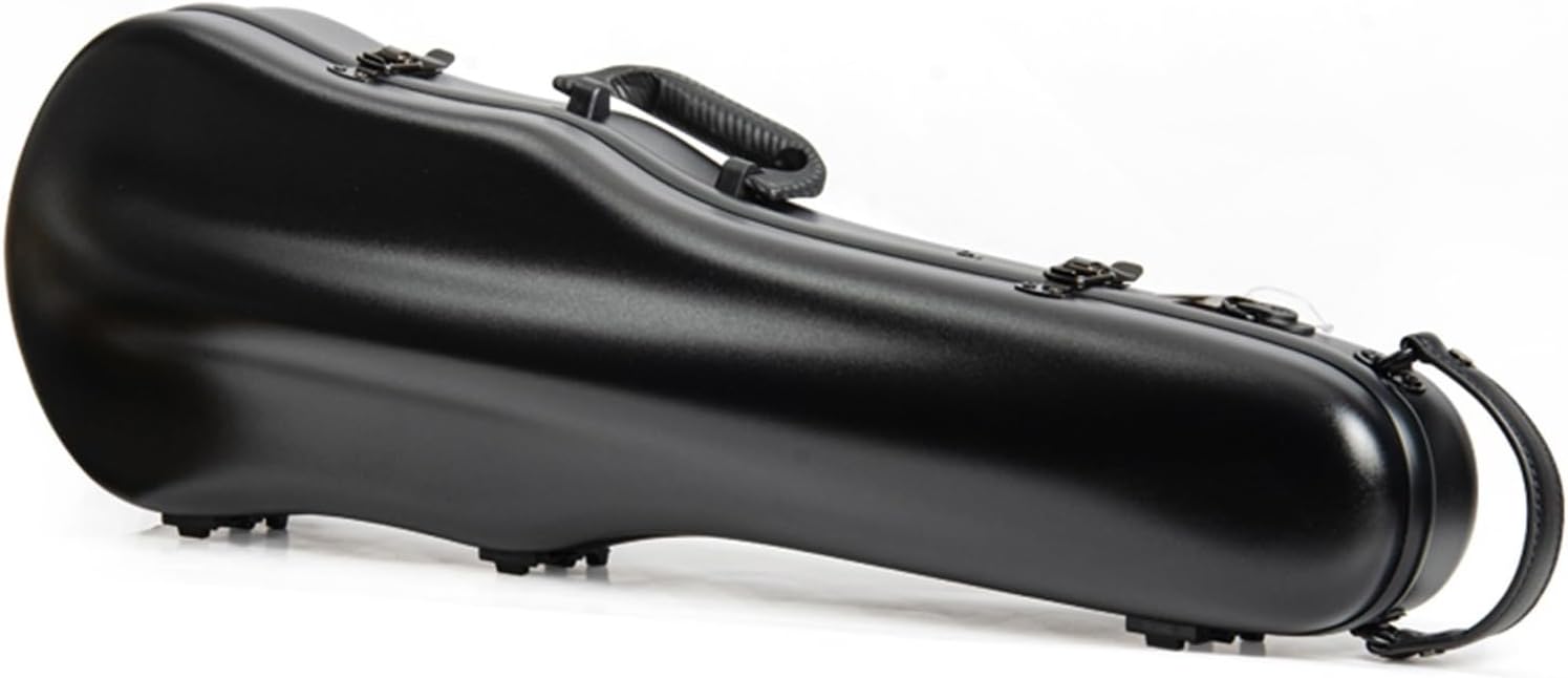 バイオリンケース 4/4 バイオリンケース ブラック カーボンファイバー