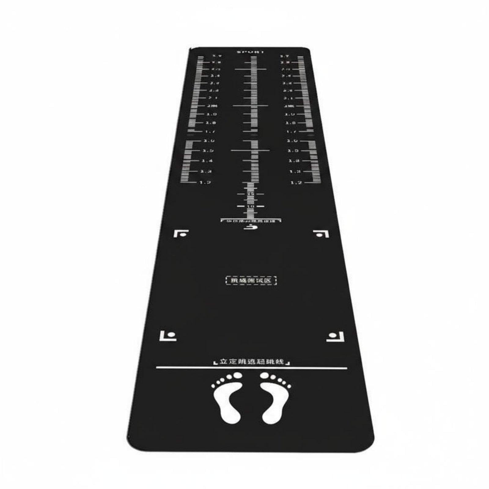 CALANDIS Standing Long Jumping Pad Non-Slip Jump Measurement Mat Clear Scale Marks Athletic Gear for Students, Kids, Home Exercise, Indoor Training Ly-Black 65320CM-image-30
