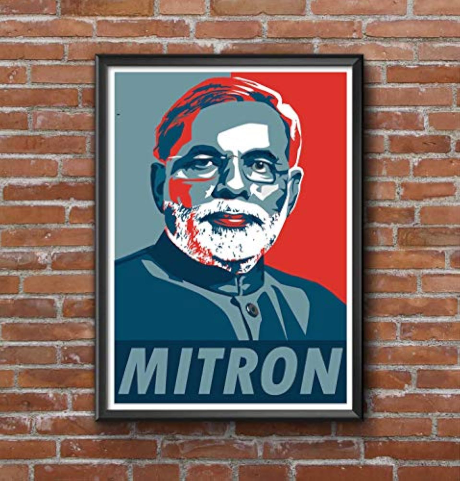 PM Narendra Modi Poster for Room & Office Decor