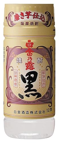 白金酒造 白金乃露黒 ペット 12度 220ml×30本