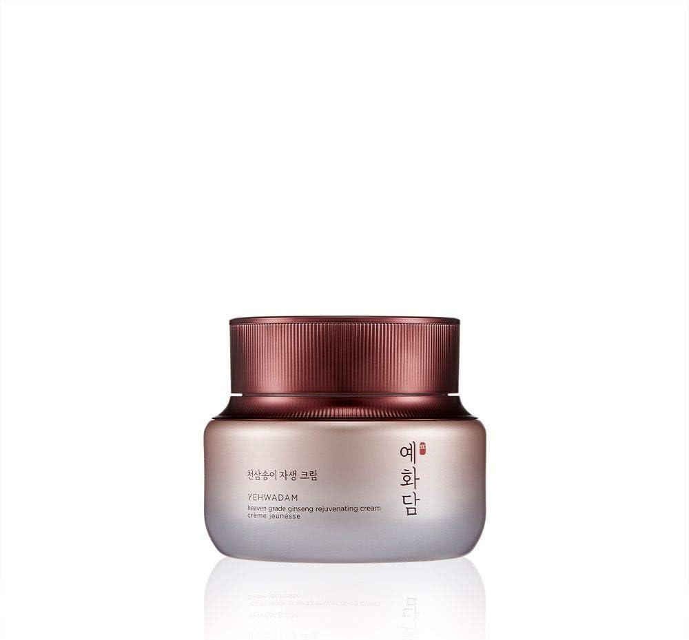 Yehwadam Heaven Grade Ginseng Rejuvenating Cream | Gentle & Low-Irritant Formula for Instant Face Anti-Aging Effects | Naturally Derived for Eye Skin Brightness, 1.69 Fl Oz