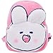 AOLIAY Plüsch Rucksack Süße Hasenpuppe Cartoon-Schultasche Anti-Verlorene Schultasche Stylischer Rucksack Schulranzen Geschenke für Kinder