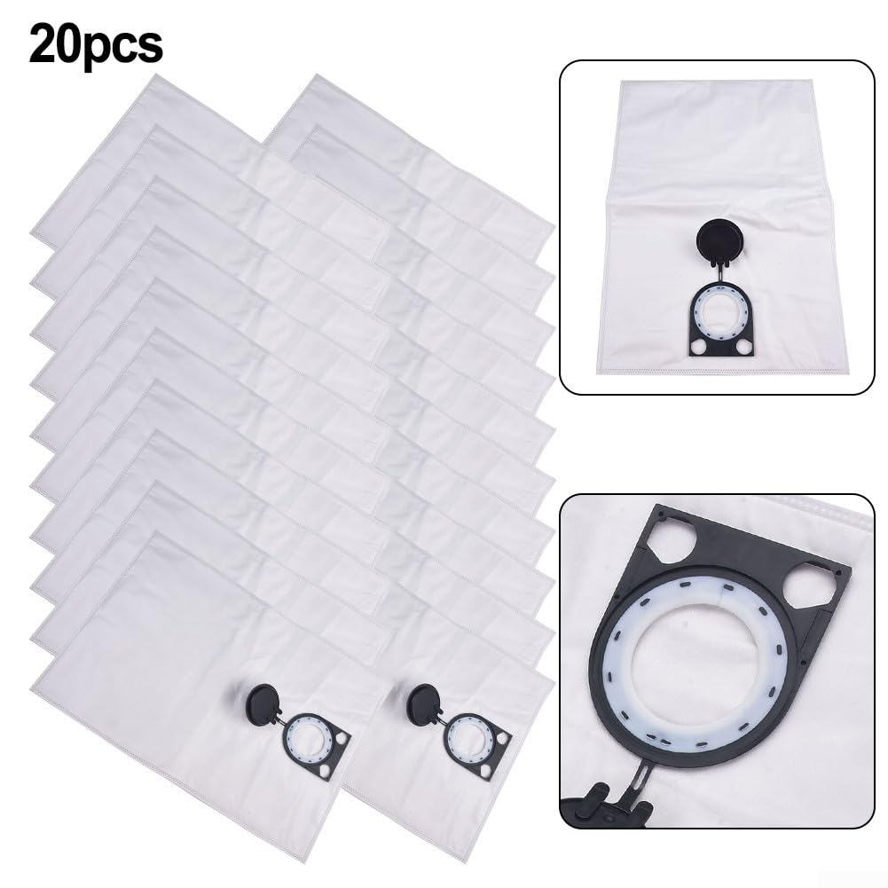 20 Staubsaugerbeutel für Bosch GAS 15 für HP, GAS 15 PS, GAS 20L SFC Saugroboter, Staubsaugerzubehör
