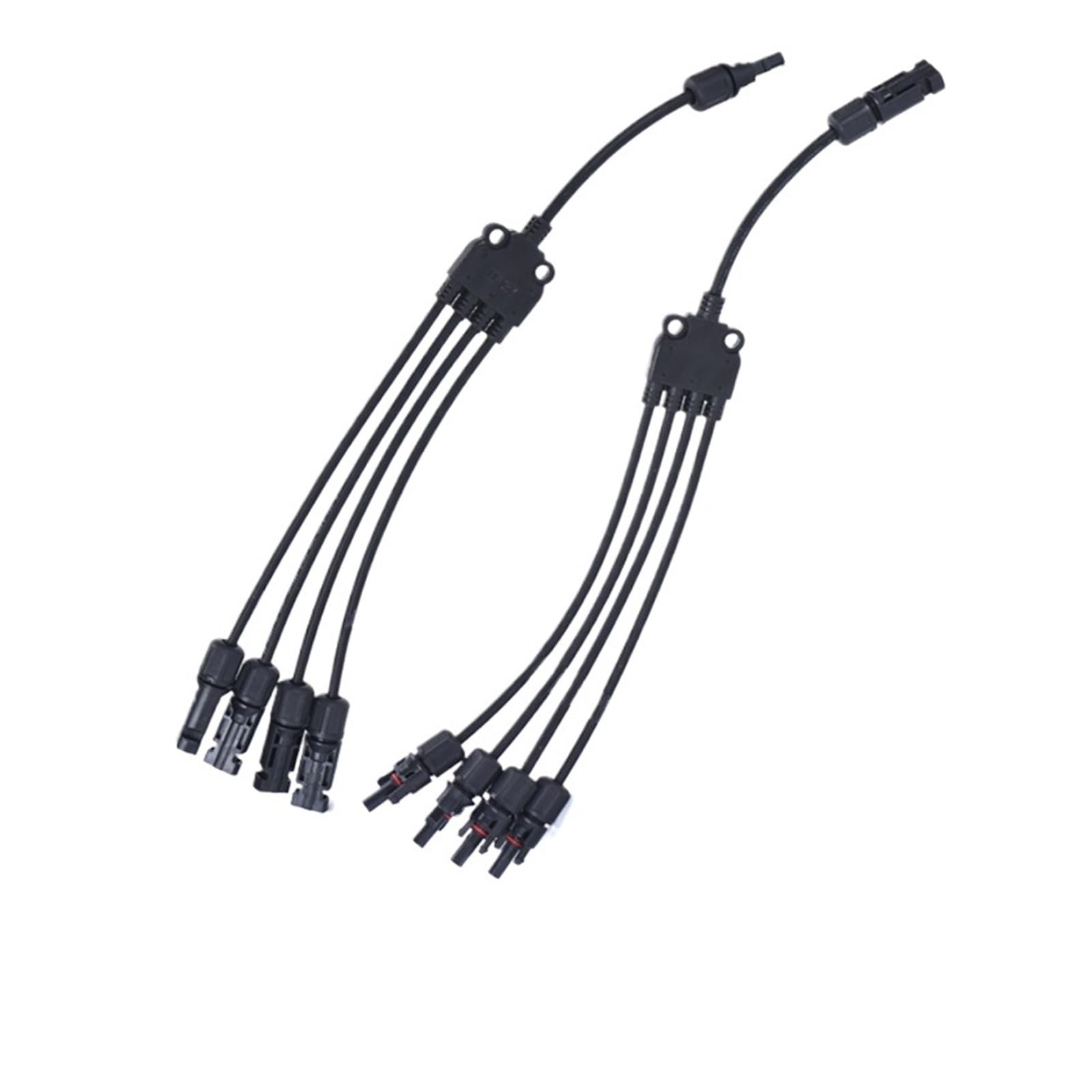 Connecteur mâle et femelle IP67 pour coupler 4 panneaux solaires en parallèle