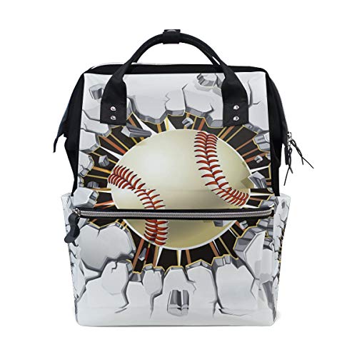 Bolsa de béisbol para explosión de gran capacidad, multifunción, bolsa de viaje para momia mujeres