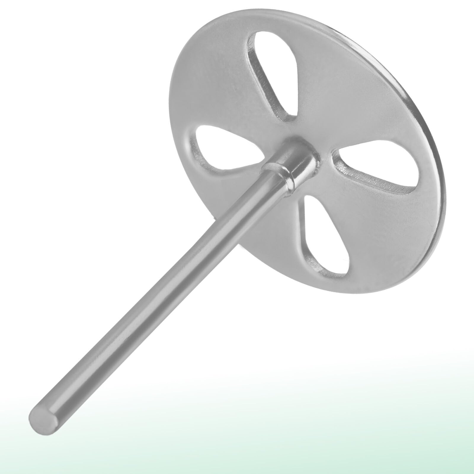 Staleks Pododisc EXPERT Disque de pédicure en acier inoxydable rallongé + 5 tampons adhésifs jetables 180 g Diamètre 25 mm