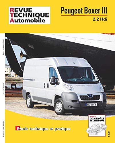  E.T.A.I - Revue Technique Automobile Hors série 20 - PEUGEOT BOXER 330 III Phase 1 - 2006 à 2015 livre En ligne