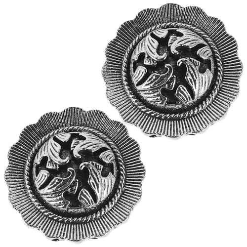 OKUMEYR Clips para Cubrir Botones de Camisas 2 Piezas Cubiertas Vintage para Gemelos Unisex Accesorios para Puños Elegantes 0.90 X 0.90 X 0.47 Pulgadas para Trajes y Ropa de Vestir Uso