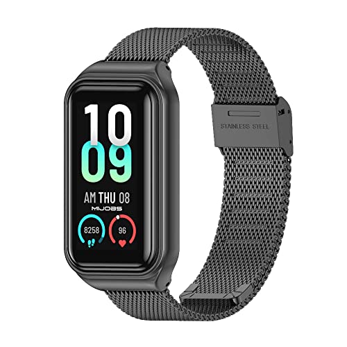Image of Strap for Amazfit Band 7 Metal Replacement Strap Wristband Watch Strap Compatible with Amazfit 7 Fitness Tracker smartwatch