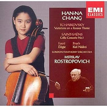 Audio CD Han-Na Chang ~ Debut Recording - Tchaikovsky · Saint-Saëns · Fauré · Bruch / LSO · Rostropovich Book