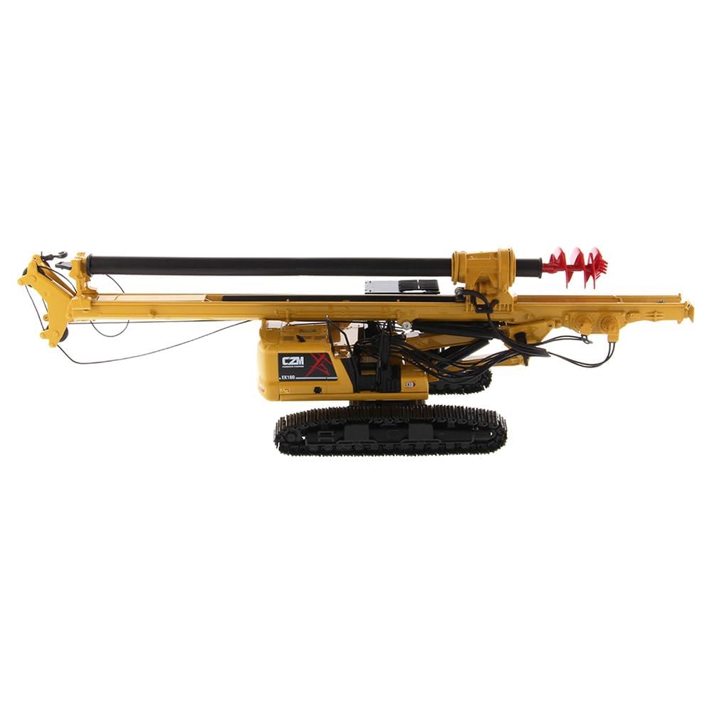 Diecast Masters 41002 - Foreuse CZM EK160 Drilling Rig, échelle 1:50, à partir de 14 Ans, en boîte métallique, Convient aux collectionneurs