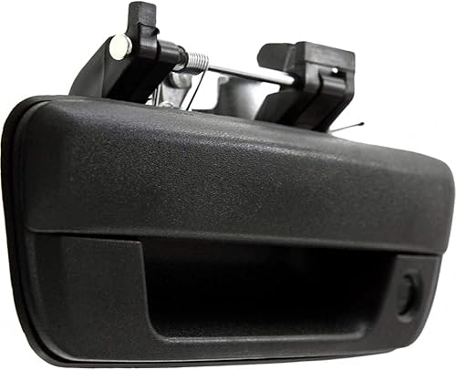 Miniatura 3 de Para Chevy Colorado 2004-2012 Manija de puerta trasera con cerradura | Negro | Reemplazo para GM1915118