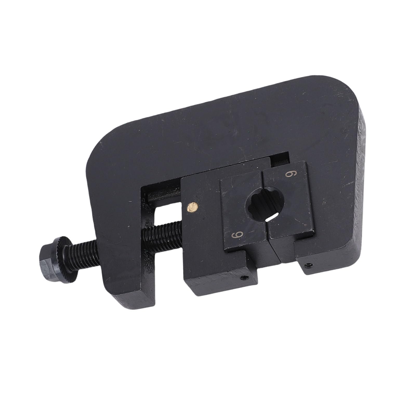 Yctze Manual AC Manguera KIT 5/16-5/8in Manual Manual Ferrule Ferrule Crimper Set para R134A R12 R22 R502 con Base para Reparación de Aire Acondicionado Automotriz