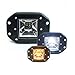 Race Sport Lighting 2-Function LED Flush Mount style Forward light - White/Amber - White Hi-Power Fog/Amber Turn Signa