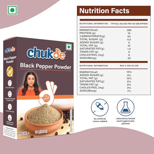 Image of Chukde Black Pepper Powder 50 g