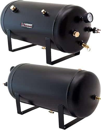 Miniatura 5 de Vixen Horns Kit de bocina de tren Octopod para camionesautomóviles con kit de inflado de neumáticos. Sistema completo a bordo - Compresor de aire de