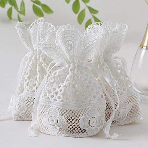 La borsa in pizzo è progettata come acero e motivo floreale, romantica ed elegante, sarà popolare con la maggior parte delle persone.