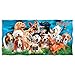 Dogs Cotton Beach Towel