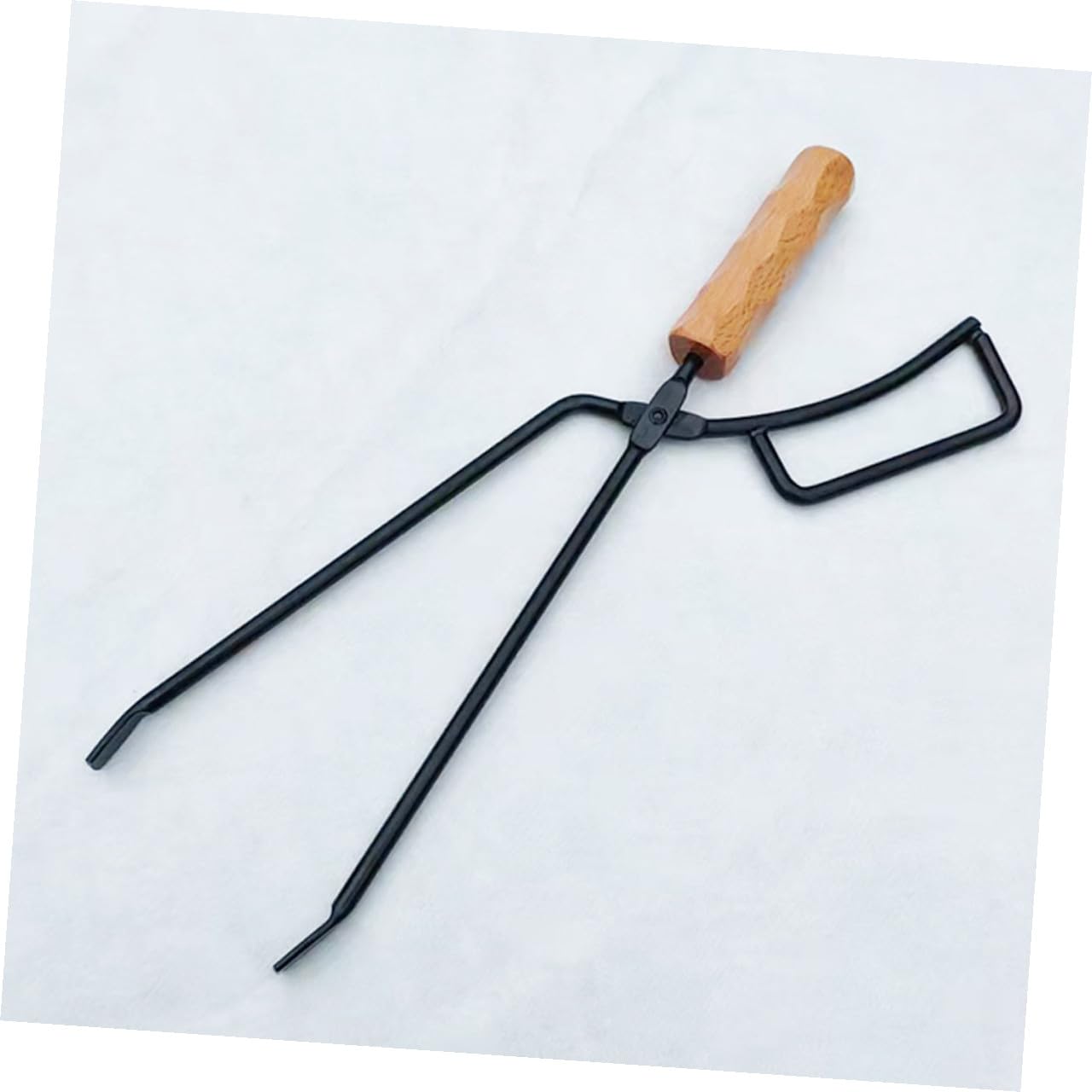 Pinza Manico Carbone per Legno Barbecue e in Stufa