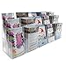 Azar Displays 252819 Three-Tier 15-Pocket Trifold Brochure Holder