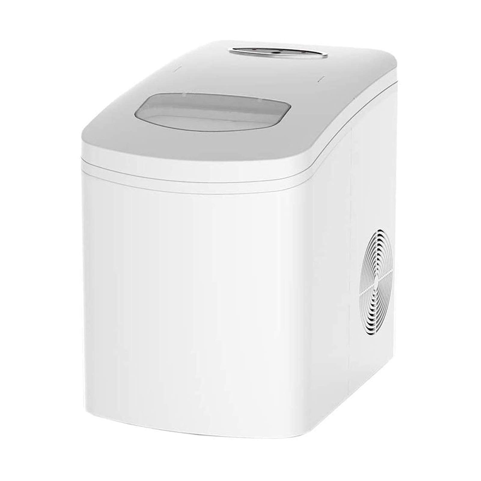 IW.HLMF Ice Maker Machine, Portable Counter Top Electric Ice Machine, Silent Easy Operation, 15Kg Ice in 24 Hours, 1.7 L Tank, Including Scoop and Removable Basket 220V 120W peng