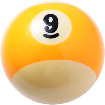 Billiard Ball Gear Knobs Gold 9 Stick Knob Marbling Pool Ball Stick Lever Handle Fit Most Automatic Manual Car Tuck Transmission Vehicle, W05C09, Gold 9