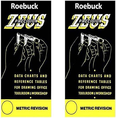 2 x deal - Zeus Precision Data Charts & Reference Tables - Metric Revision, supplied by Link Industry Ltd/Knife-Point