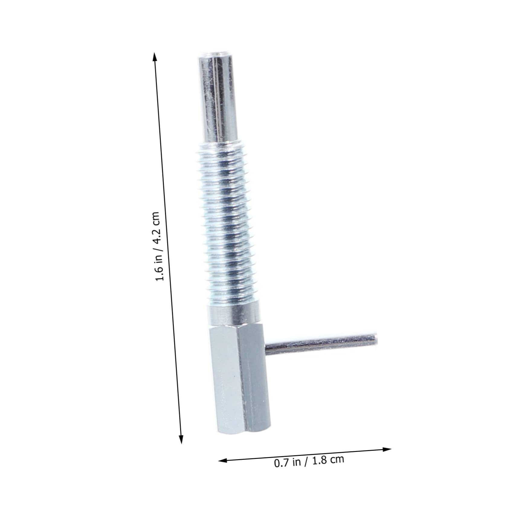 Mikikit Plunger Pin Spring Pin Latch Stainless Steel Locking Plunger Mechanical Accessories