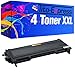 Produktbild Tito-Express PlatinumSerie 4 Toner XXL kompatibel mit Brother TN-2000 MFC-7220 MFC-7225 MFC-7225N MFC-7240 MFC-7290 MFC-7420 MFC-7820 MFC-7820N