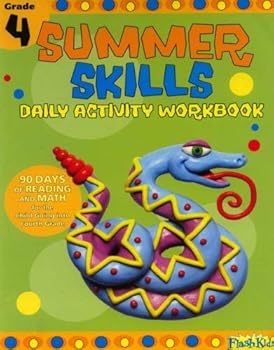 Paperback Summer Skills Daily Activity Workbook: Grade 4 Book