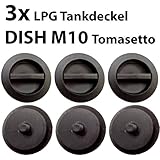 Tankverschluss 3x Dish M10 Tankdeckel