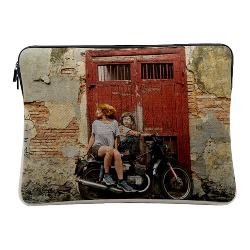 Pochette de protection PC portable 10 pouces housse tablette street art
