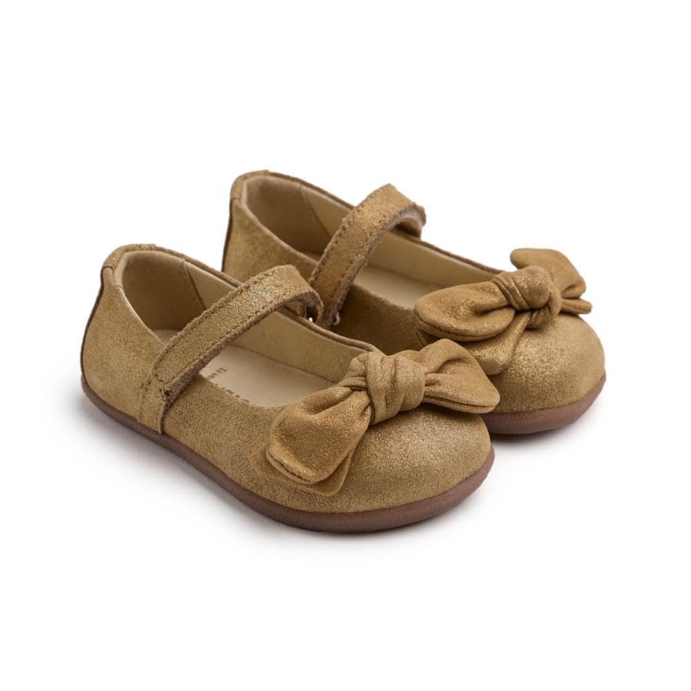 GIOSEPPO Girl's Inkster Mary Jane Flat, Gold, 1.5 UK Child