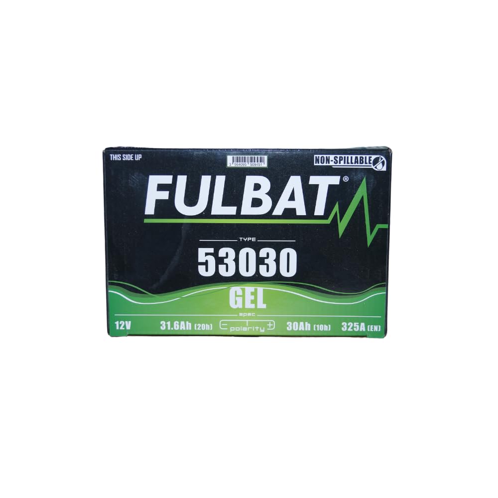 FULBAT - BATTERIA MOTO FULBAT GEL 53030 (F60-N30L-A) 12V 31,6AH 300A