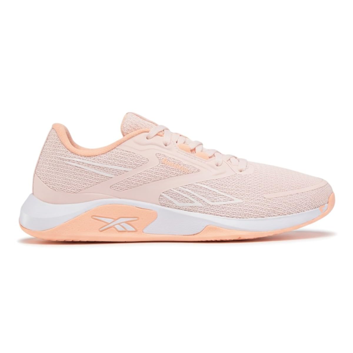 Reebok Women's Nanoflex TR 3 Trainers, Pure Pink/Future Peach/FTWR White, 38 EU