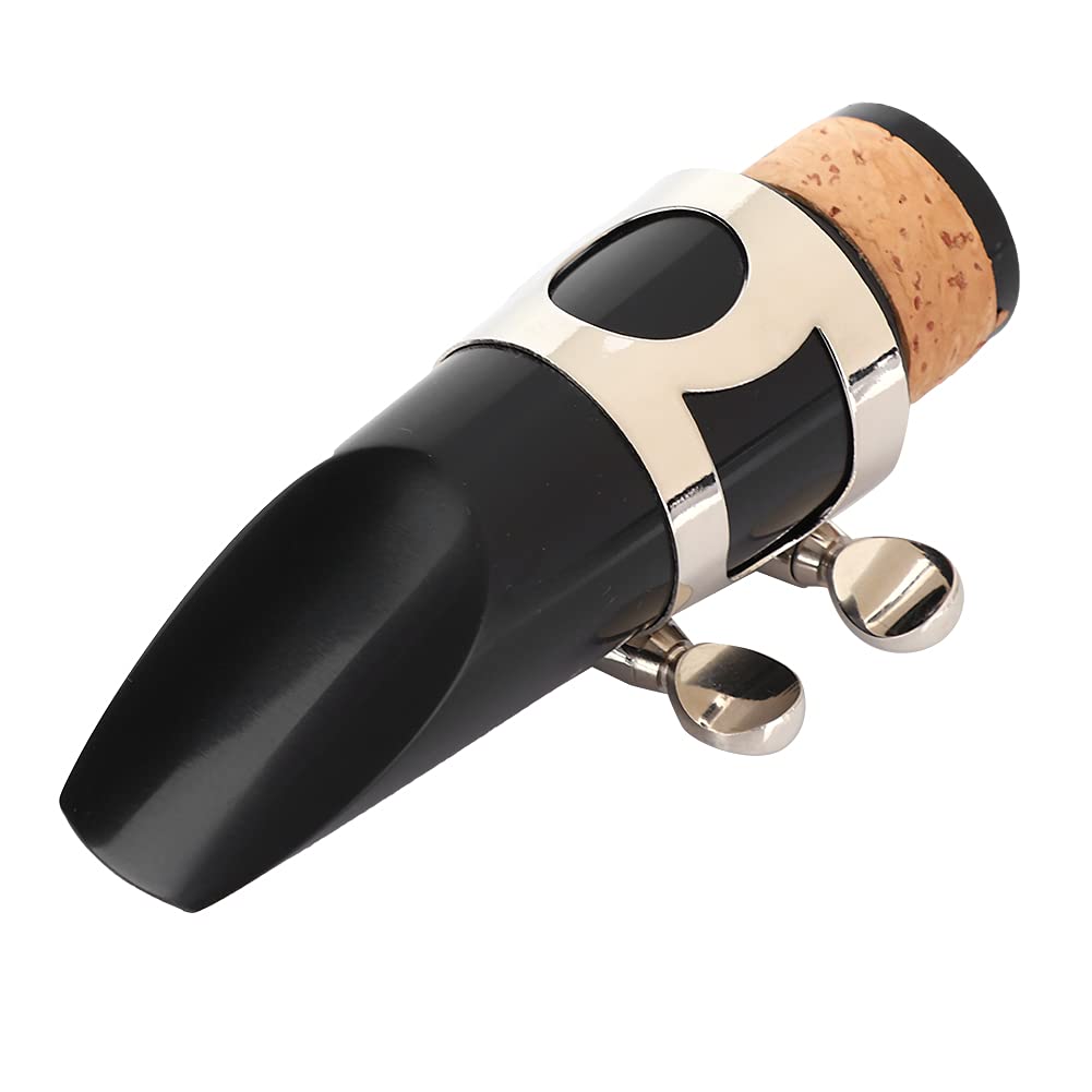 Juego de Boquillas para Clarinete, Cubierta de Boquilla de Clarinete de Plástico de Primera Calidad con Juego de Abrazadera, Accesorio para Clarinete
