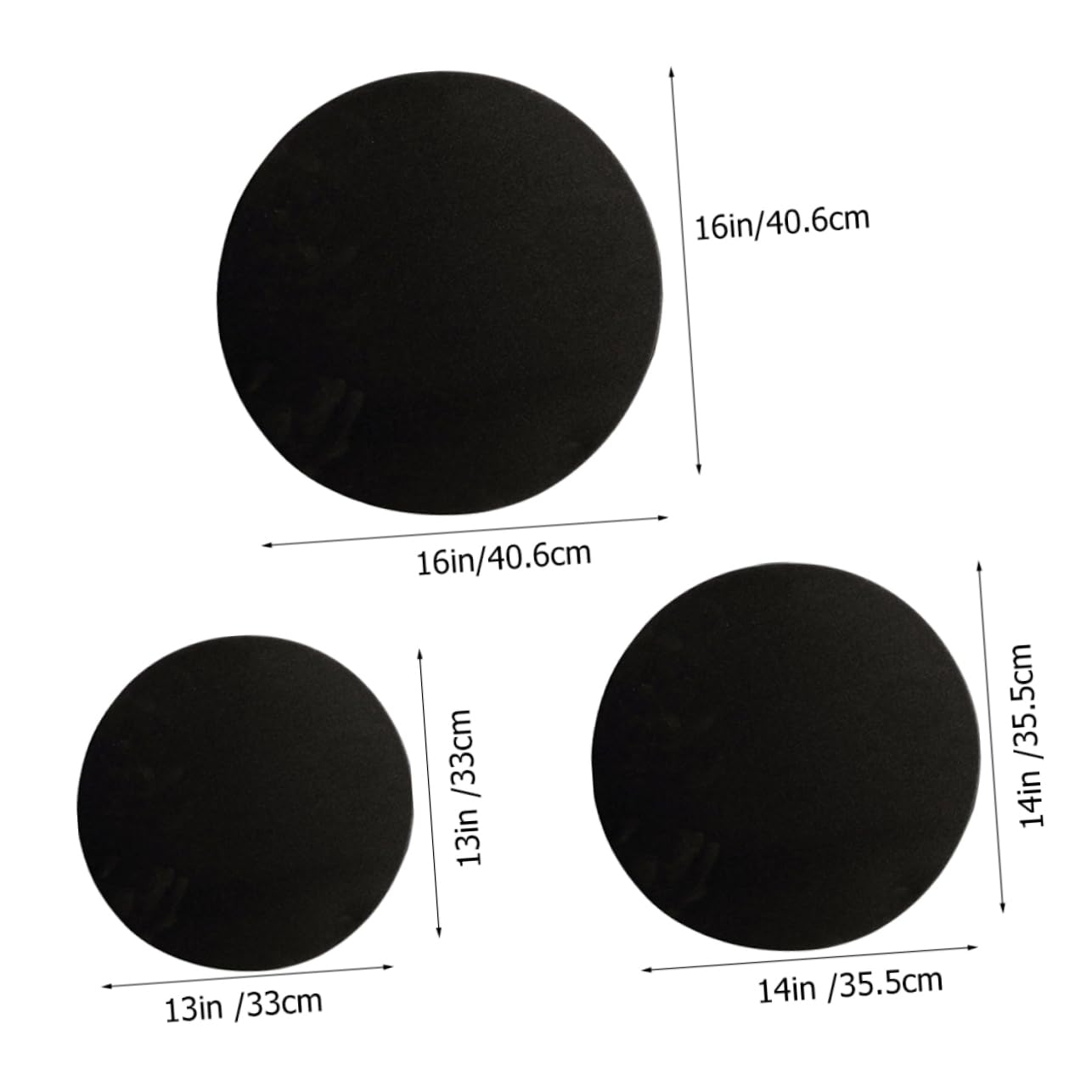 LIFKOME 8Pcs Drum Mute Pads Flexible Practice Drum Pads for Drums Durable Sound Dampeners for Quiet Practice for Musicians Drum Enthusiasts