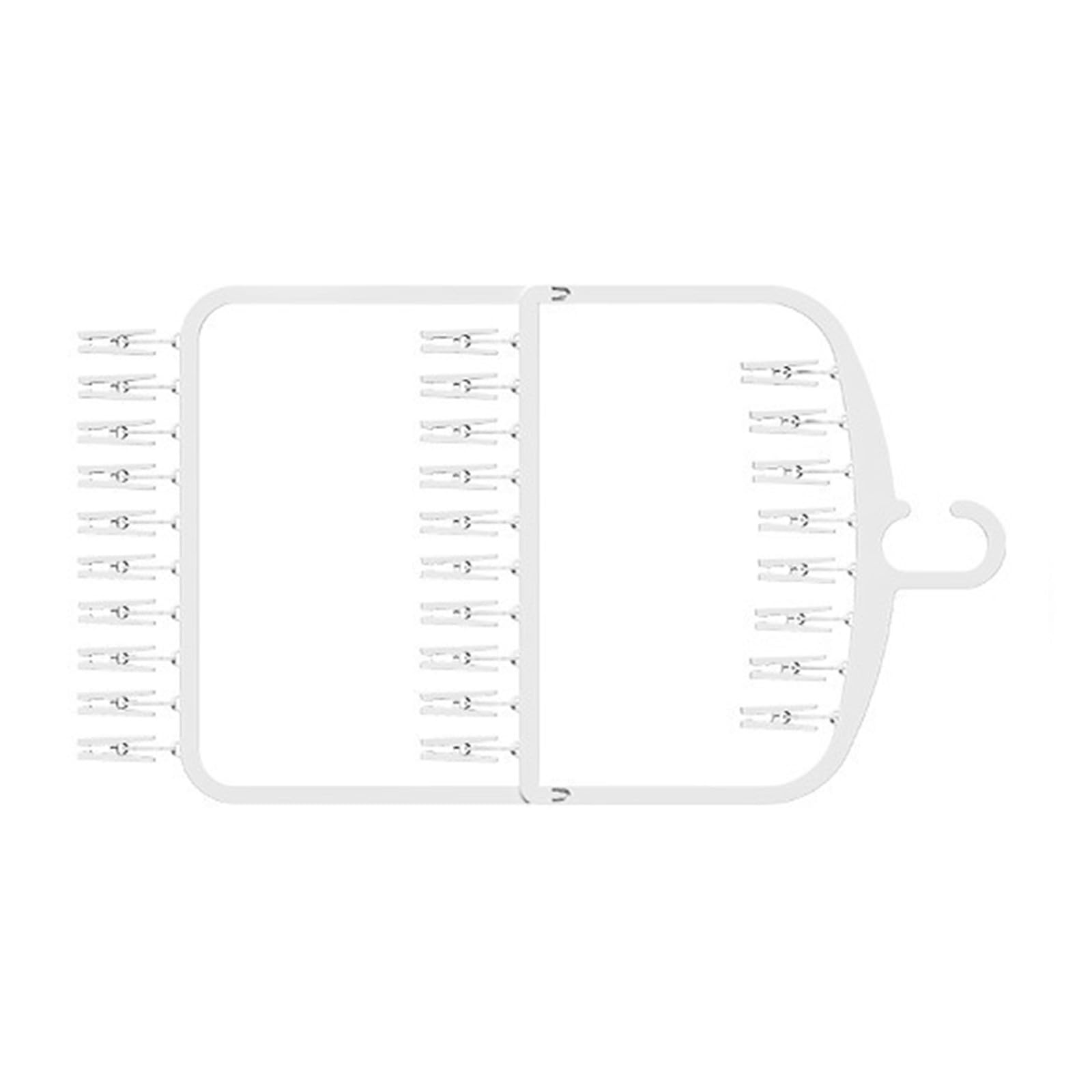 Buxuaaaa Space Saving Foldable Clothes Hanger Construction Multifunctional Hook for Home Dormitory Use Windproof Hanger