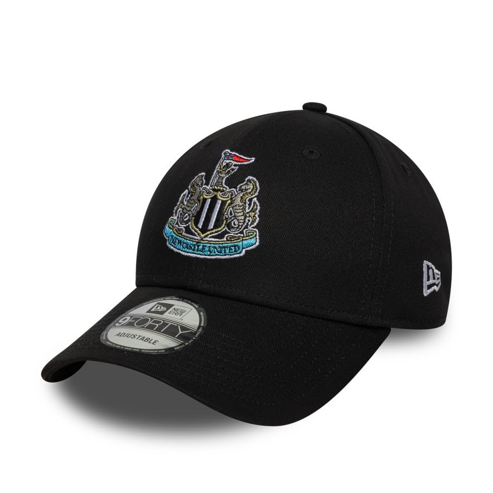 Newcastle United Fc New Era Core Black 9Forty Adjustable Cap