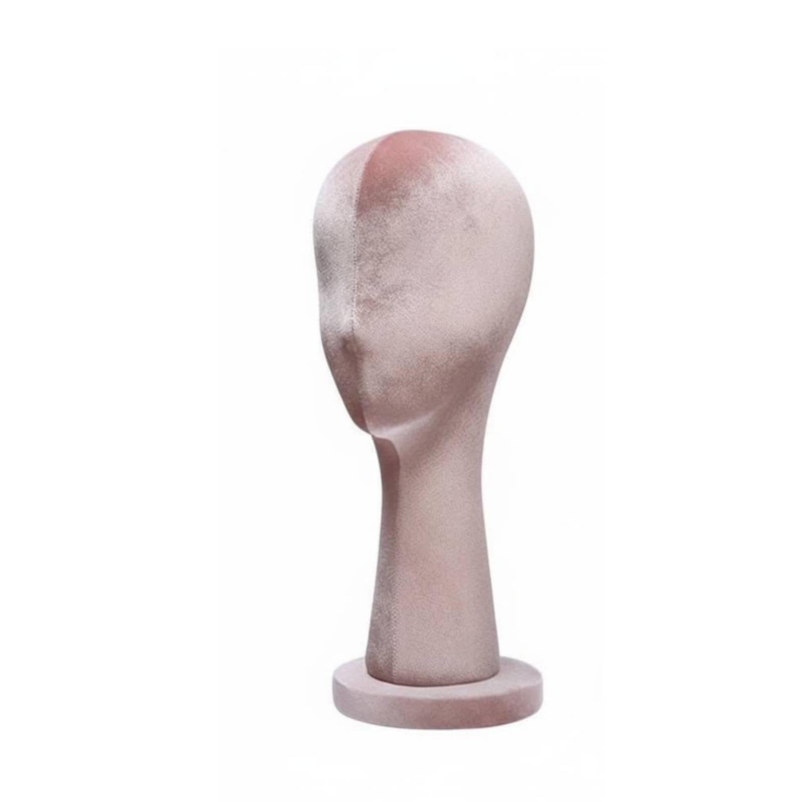 Hairpiece Display Head Multi-Functional Hairpiece Display Stand Stable Base Mannequin Head with Shoulders for Retailers, Boutique Owners, Store Window Dusty Pink Dt010-image-14