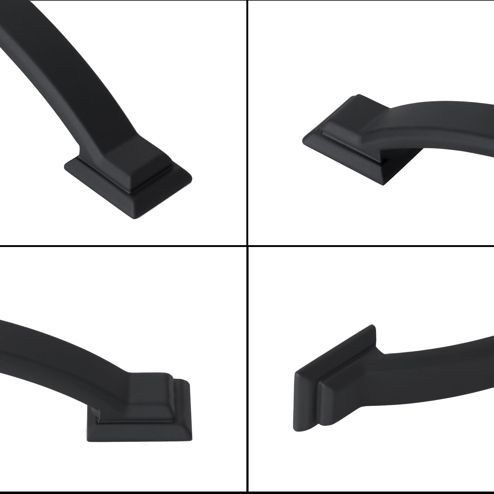 10 Pack 3 Inch Cabinet Pulls Matte Black Kitchen Cabinet Handles Zinc Alloy Drawer Pulls Solid Cabinet Hardware — Amazon image 5