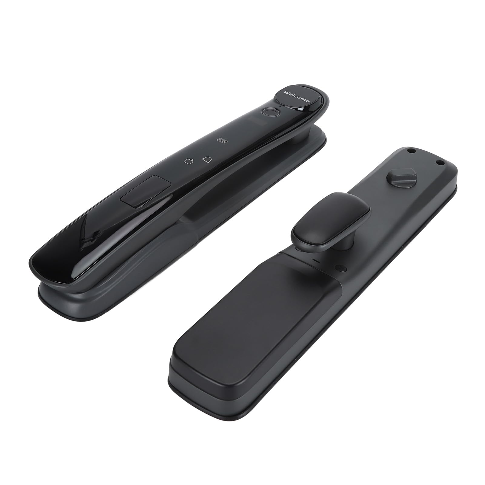 Entry LockIntelligen Entry Lock Semiconductor Fingerprint Password Card NFC Key 7 Ways Unlock Electronic Lock for Home Villa Hotel of Keyl