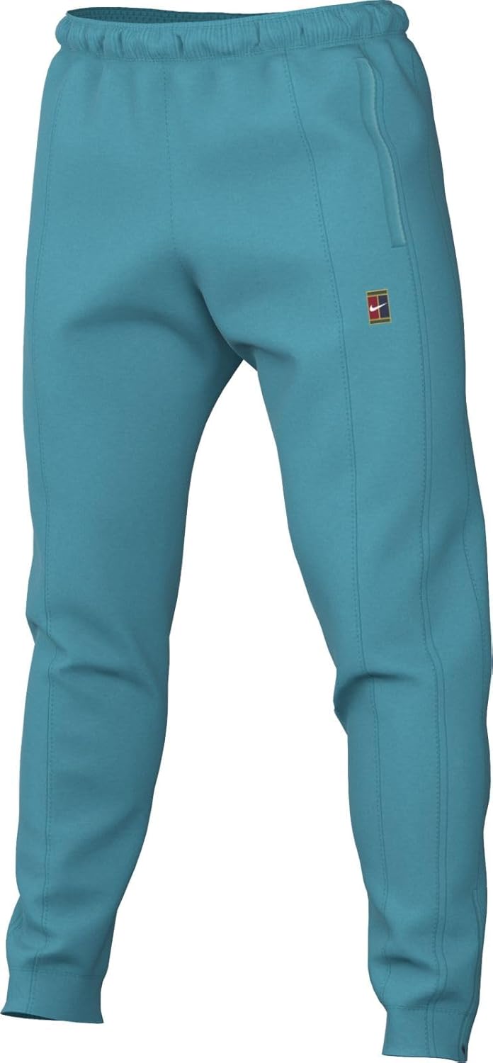 Nike Men's Court Heritage Tennis Pants (Teal Nebula/Teal Nebula) Size Large