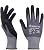 DS Safety Work Gloves, Spandex Liner Nitrile Coated Work Gloves, NP1001 (Large-Pack of 12, 12 Pairs)