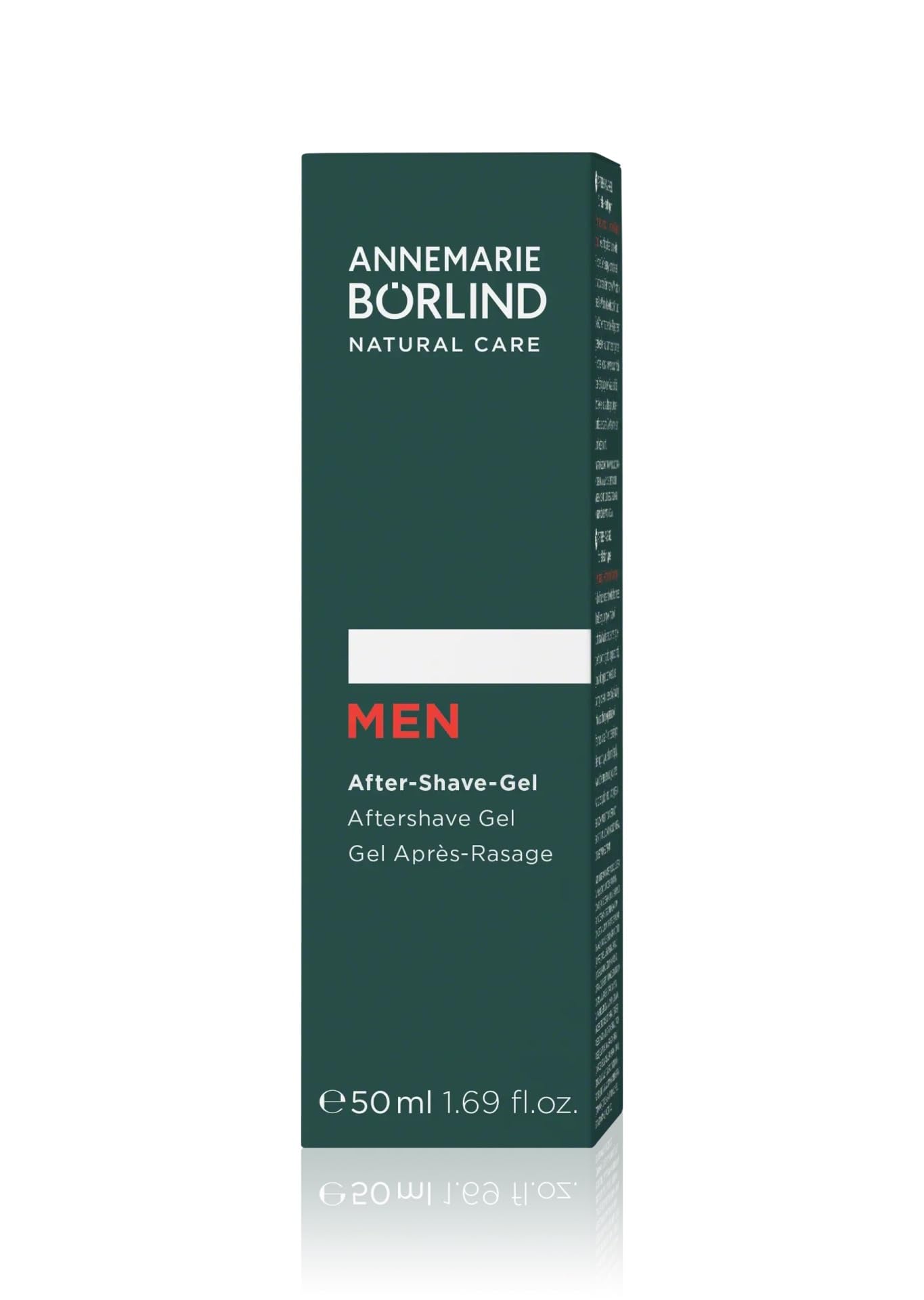ANNEMARIE BÖRLIND MEN SYSTEM ENERGY BOOST żel po goleniu (50 ml) – pielęgnuje i uspokaja skórę zestresowaną po goleniu, do wszystkich rodzajów skóry