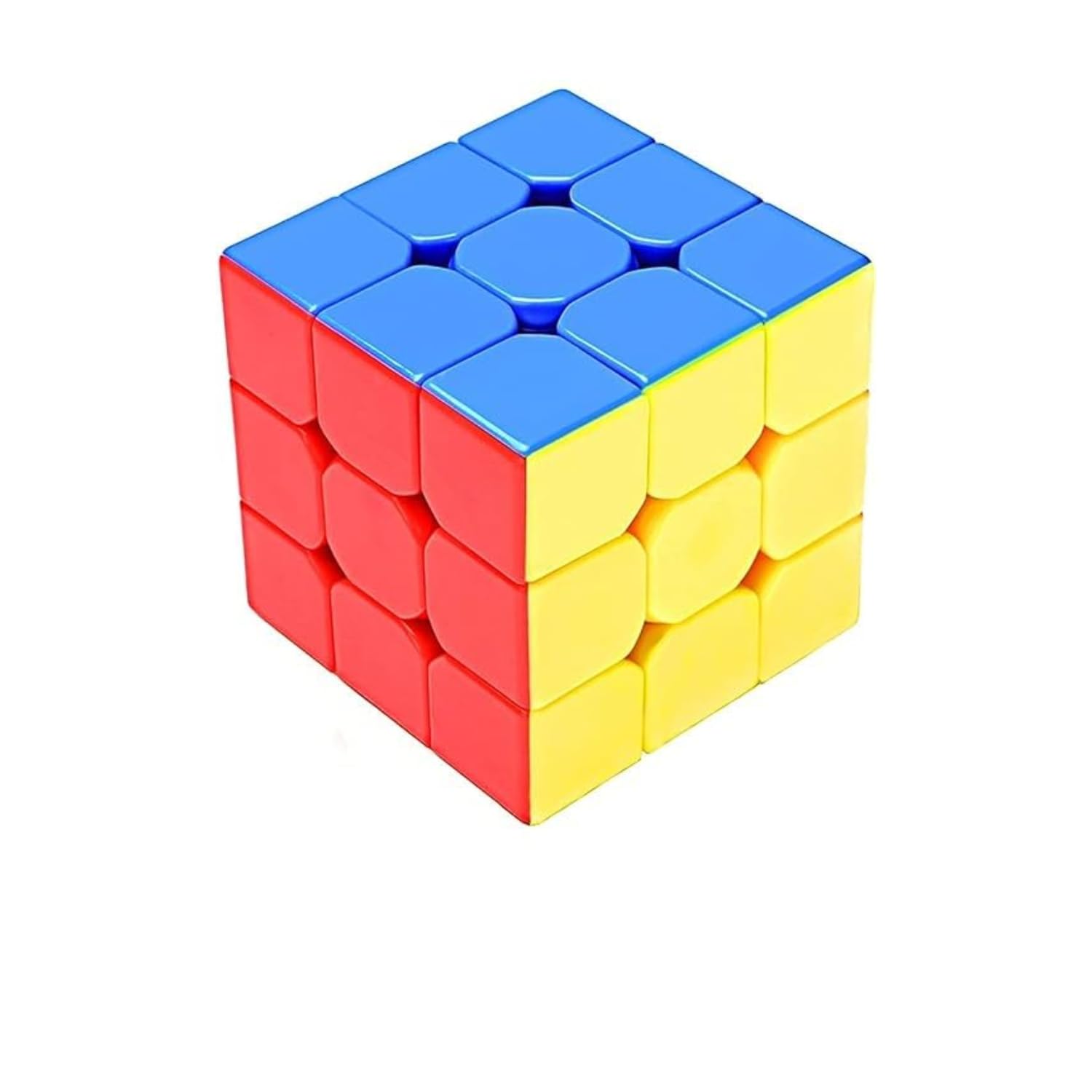 Buy Try Once 3x3 Speed Rubik Cube Puzzle – Smooth and Fast Turning  Stickerless Magic Cube | Durable, Lightweight Brain Teaser Toy for Kids &  Adults | ...