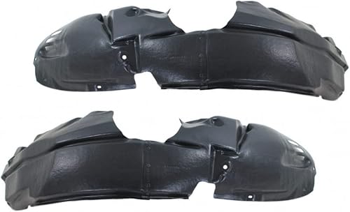 Para Ford Fiesta 2011-2019 Guardabarros para el lado del conductor y del pasajero par delantero interior HatchbackSedan hecho de plástico