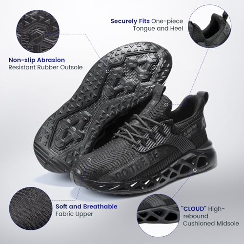 Image of Furuian Steel Toe Sneakers for Men Women Lightweight Safety Shoes Comfortable Puncture Proof Slip On Indestructible Work Shoes