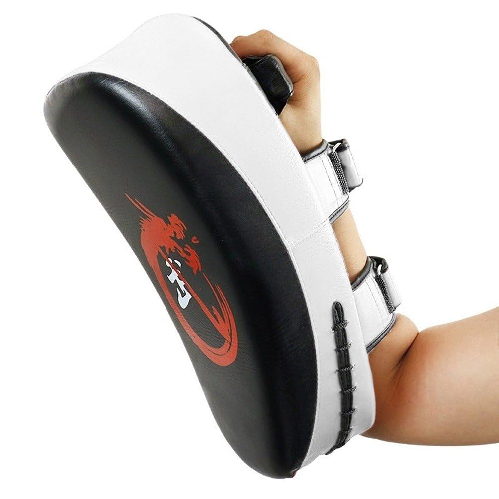 Taekwondo Kick Pads Boxeo Karate Pad Cuero De PU Muay Thai MMA Arte Marcial Kickboxing Punch Mitts Saco De Boxeo Equipo De Entrenamiento De Escudo para Patadas